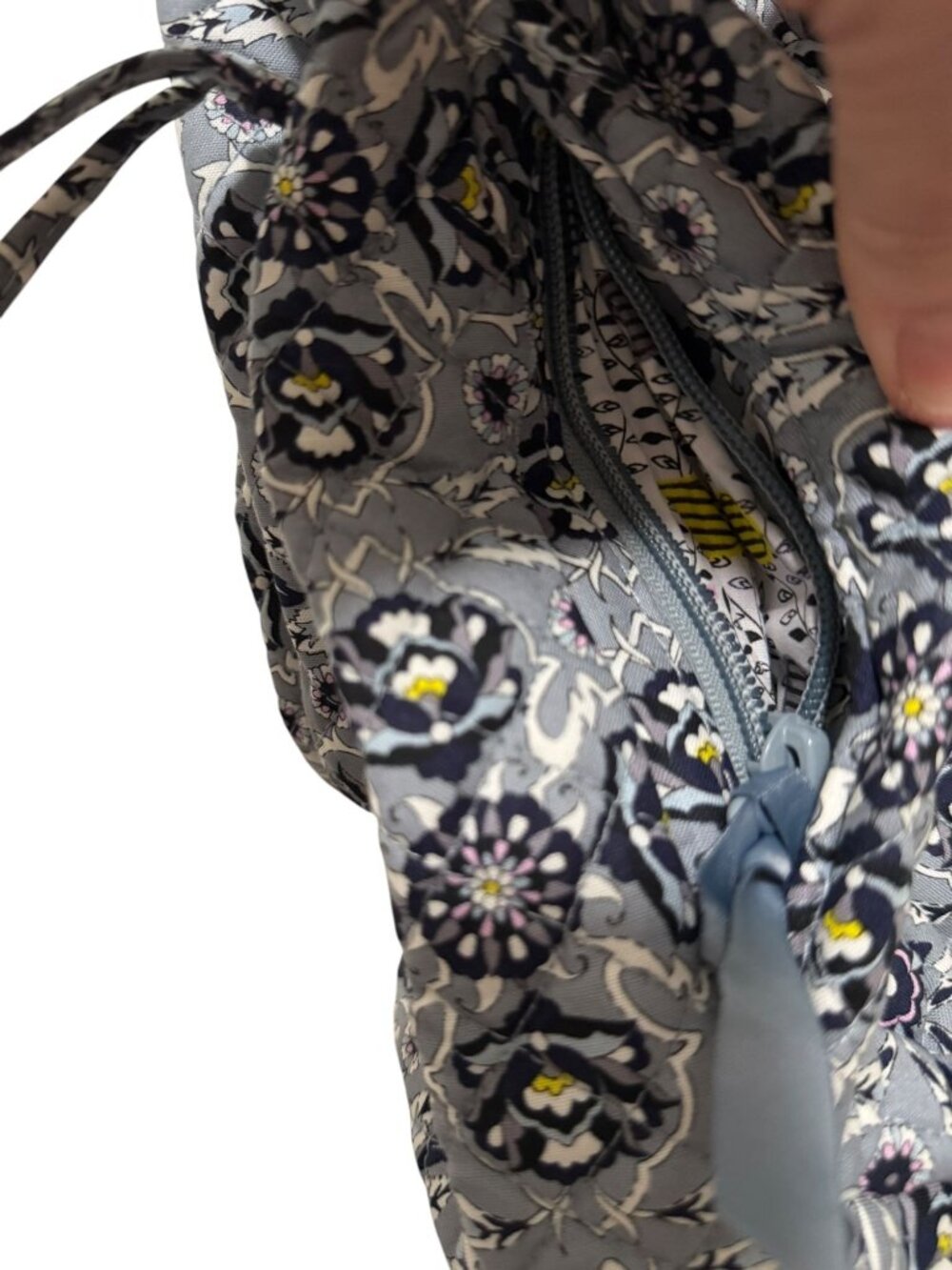 Vera Bradley Retired Plaza Tile Glenna Satchel Shoulder Bag Purse Hidding Pocket - Picture 3 of 12